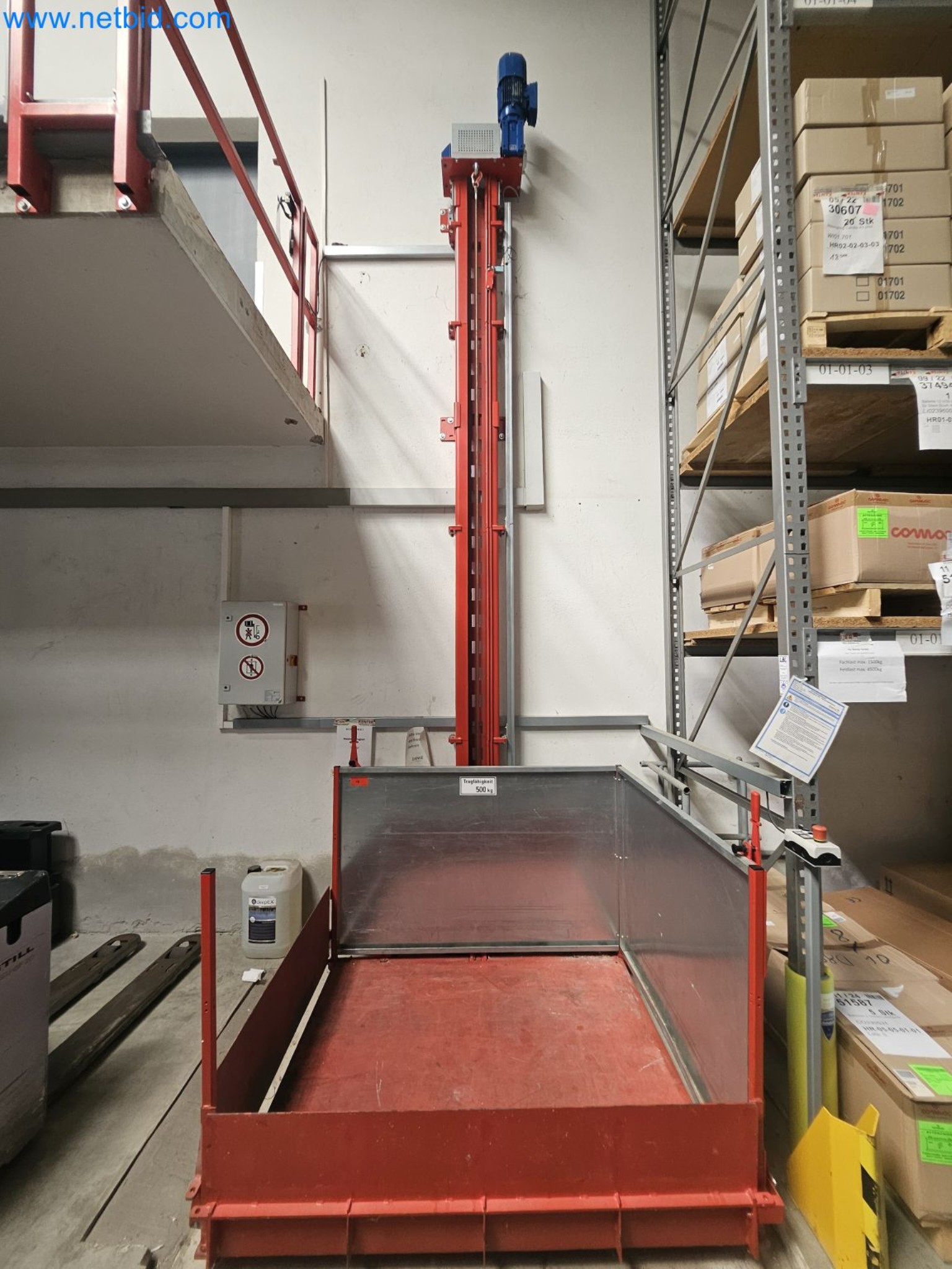Lastenlift Fischer P Euro